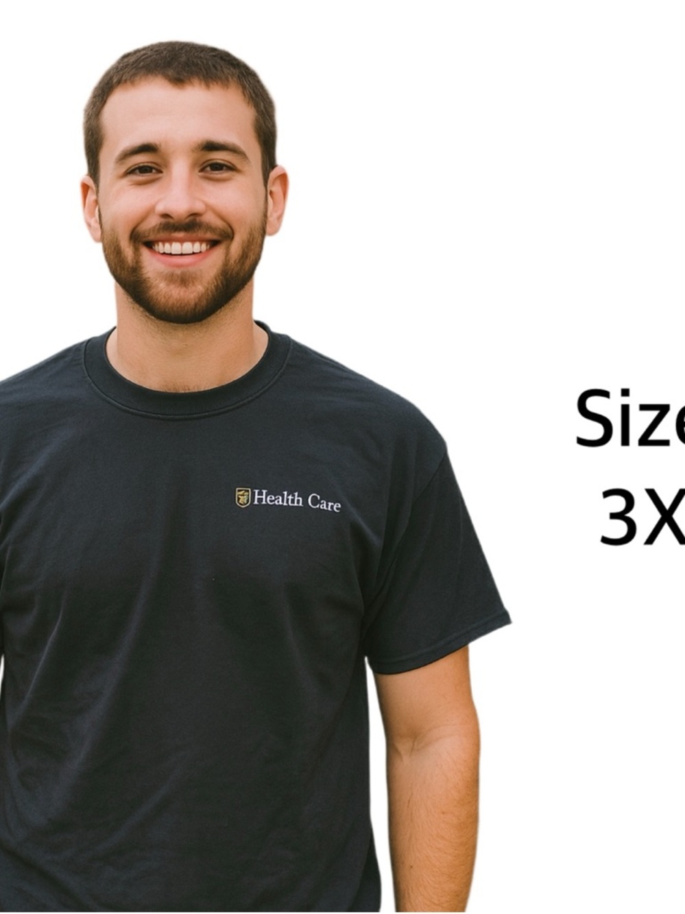 University of Missouri Healthcare Tee – MU Logo – Gildan – Size 3X
